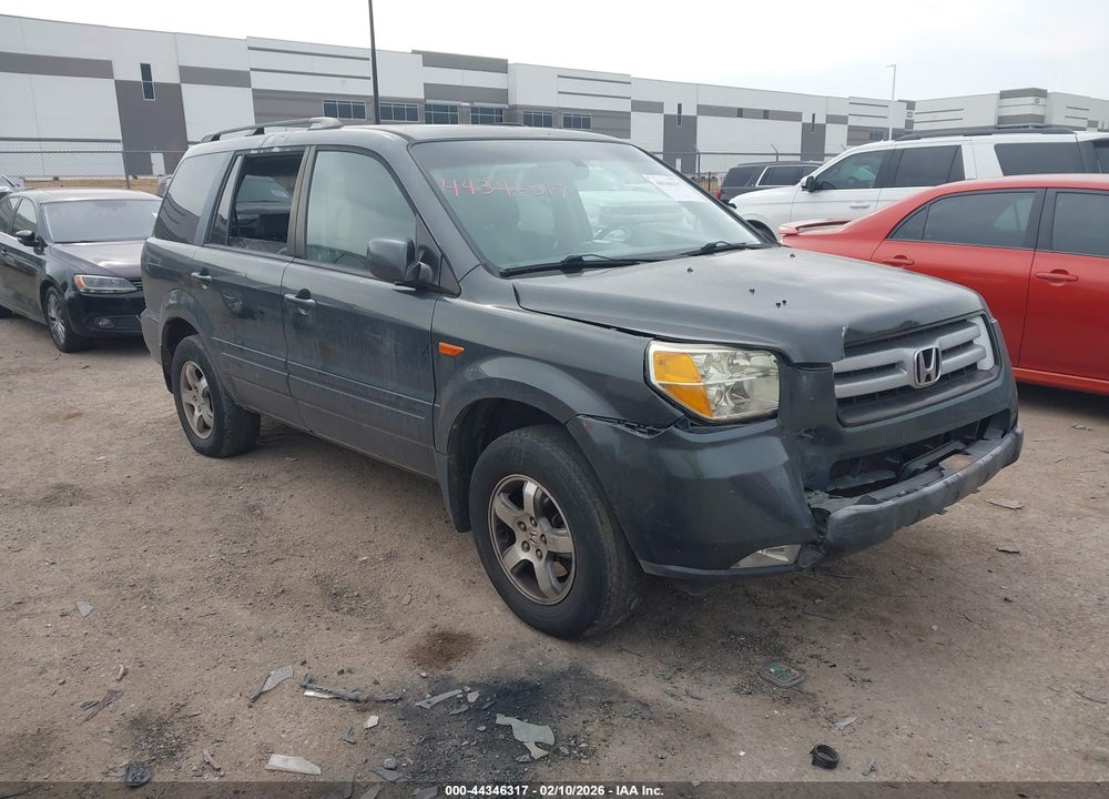 2006 HONDA PILOT EX-L VIN: 2HKYF18526H500969