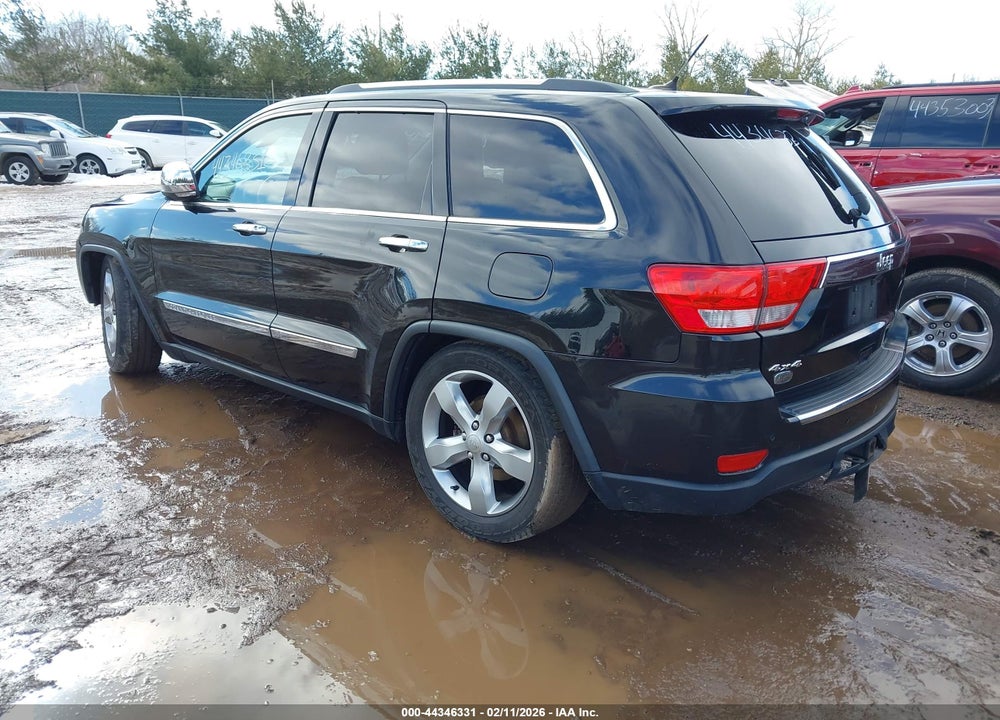 2013 JEEP GRAND CHEROKEE OVERLAND VIN: 1C4RJFCG5DC524751