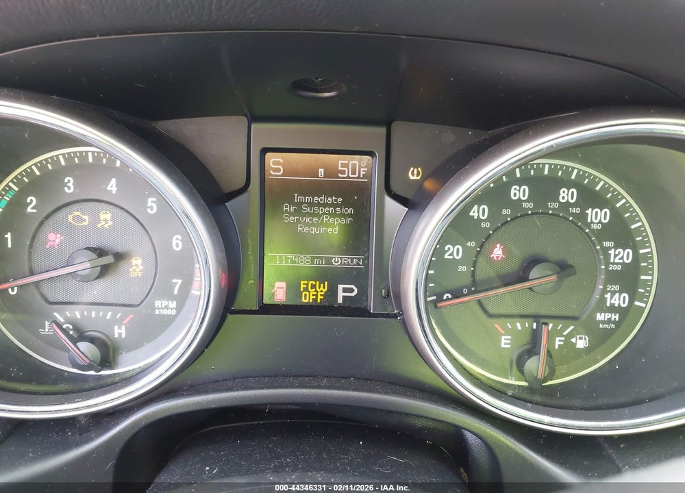 2013 JEEP GRAND CHEROKEE OVERLAND VIN: 1C4RJFCG5DC524751