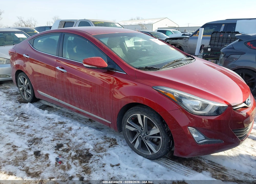 2015 HYUNDAI ELANTRA LIMITED VIN: 5NPDH4AE9FH550160