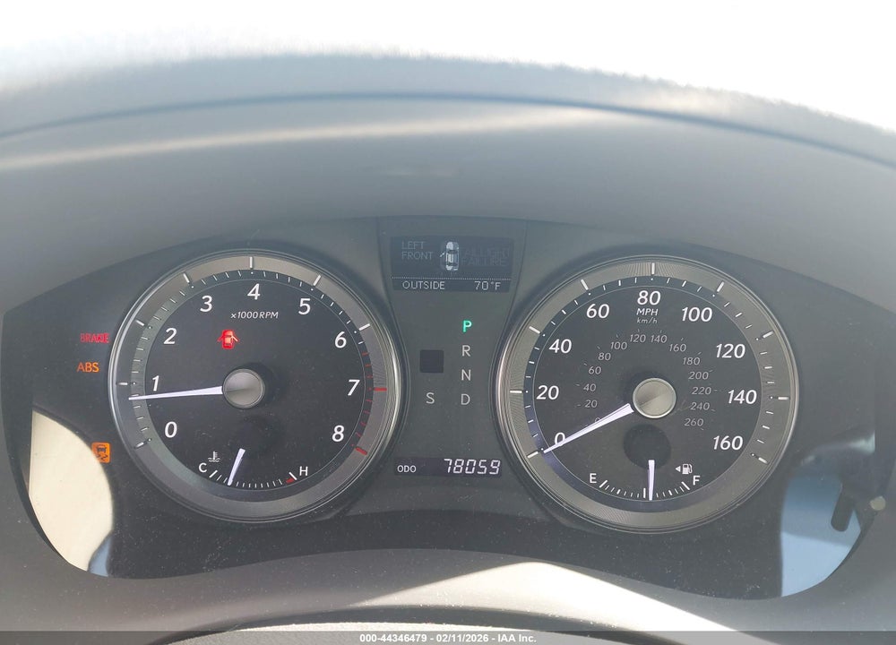 2011 LEXUS ES 350 VIN: JTHBK1EG7B2458221