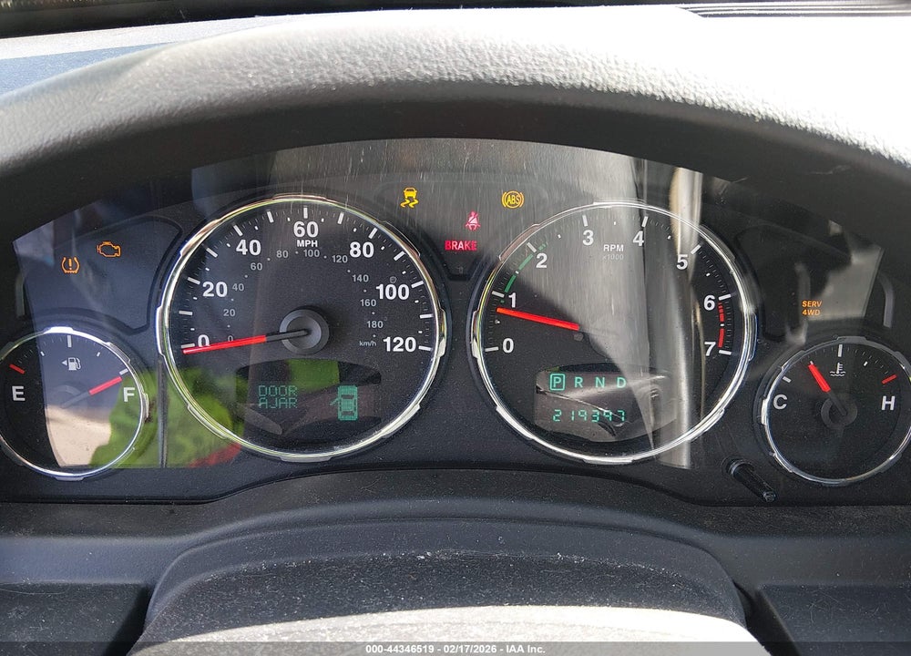 2012 JEEP LIBERTY LIMITED EDITION VIN: 1C4PJMCK8CW126950