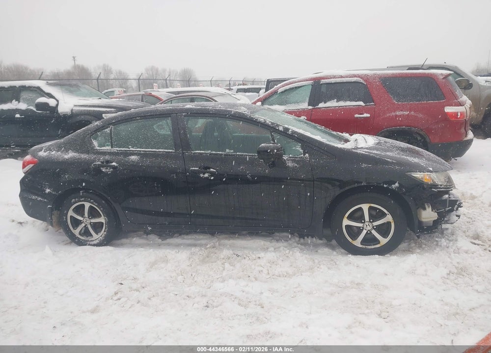 2015 HONDA CIVIC SE VIN: 19XFB2F78FE232771