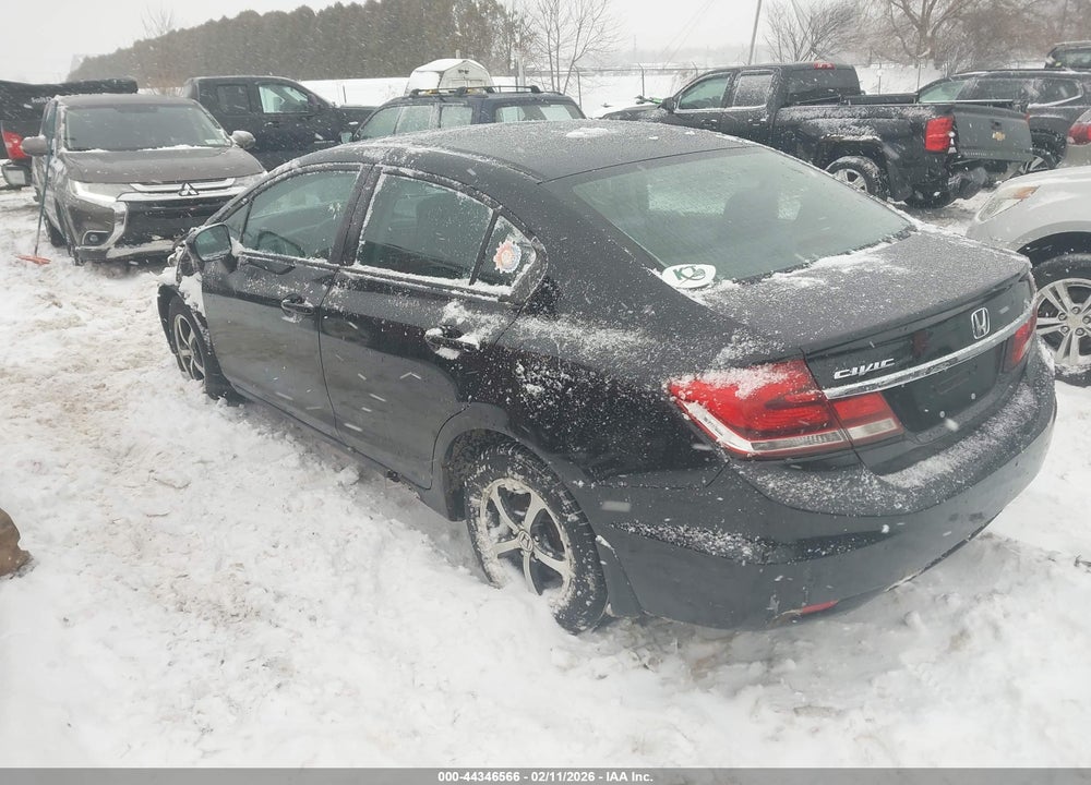 2015 HONDA CIVIC SE VIN: 19XFB2F78FE232771