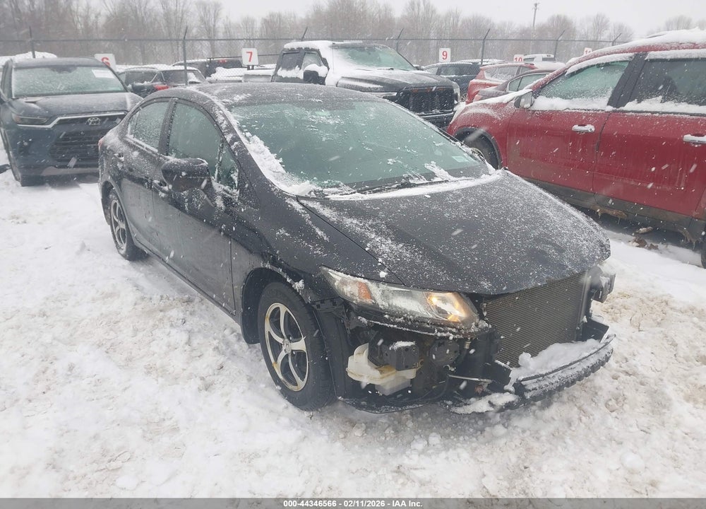 2015 HONDA CIVIC SE VIN: 19XFB2F78FE232771