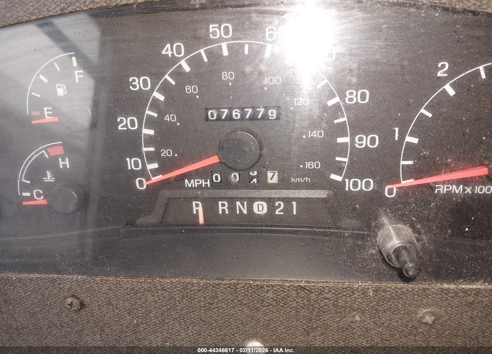 1999 FORD F550 SUPER DUTY STRIPPED CHASS VIN: 3FCNF53SXXJA13765