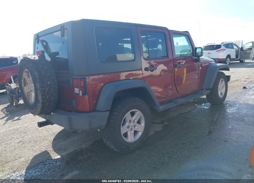 2008 JEEP WRANGLER UNLIMITED X VIN: 1J4GA39188L606174