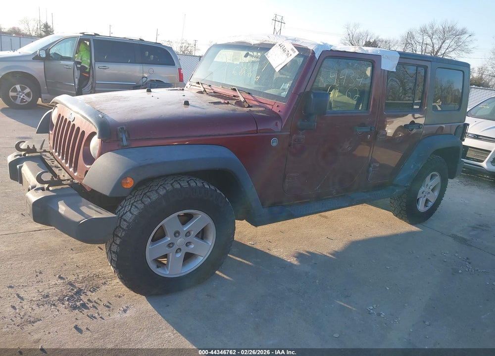2008 JEEP WRANGLER UNLIMITED X VIN: 1J4GA39188L606174