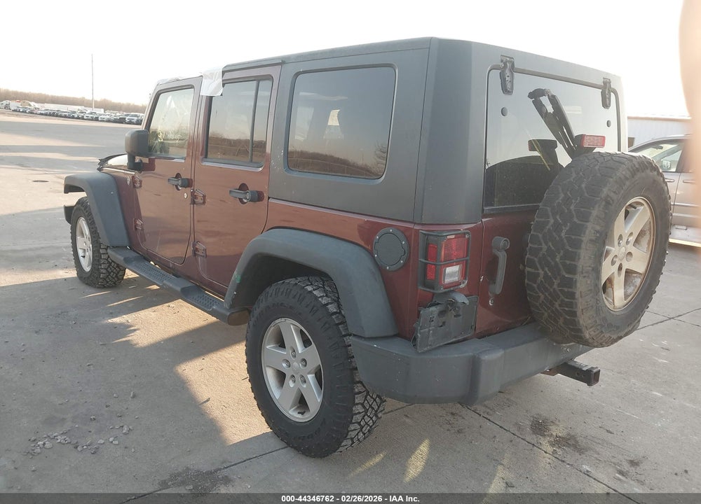 2008 JEEP WRANGLER UNLIMITED X VIN: 1J4GA39188L606174