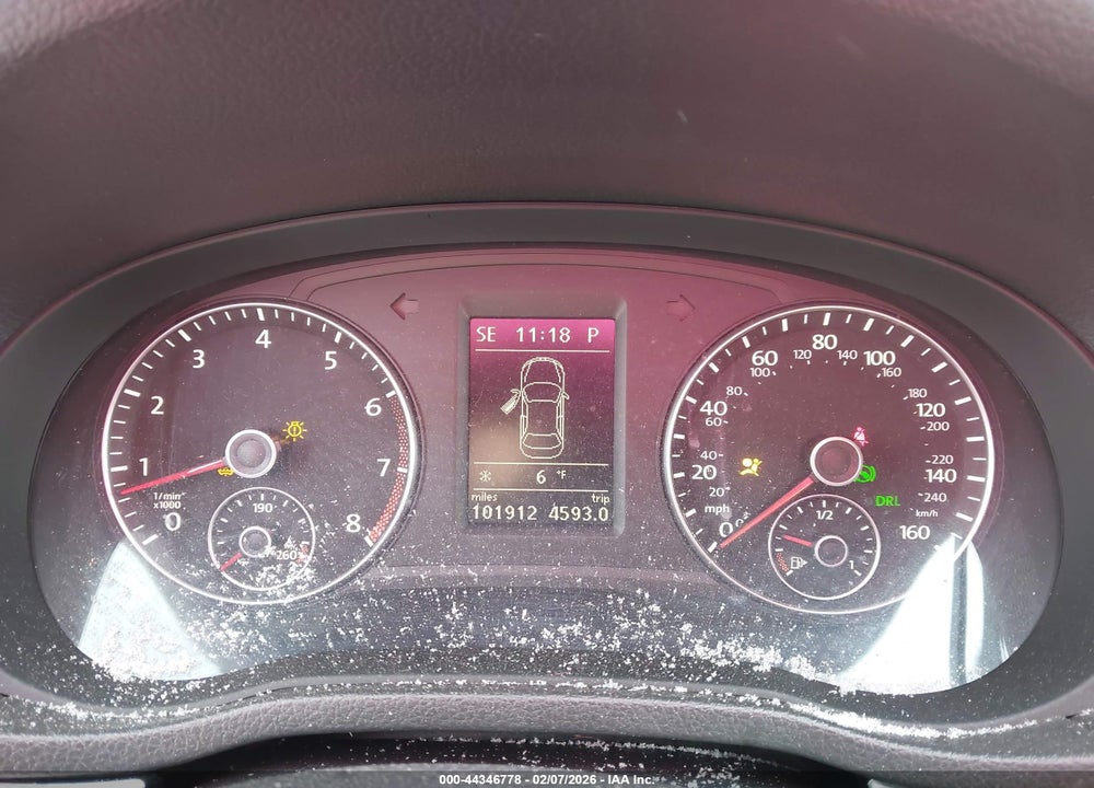 2012 VOLKSWAGEN PASSAT 3.6L V6 SE VIN: 1VWBM7A37CC095879