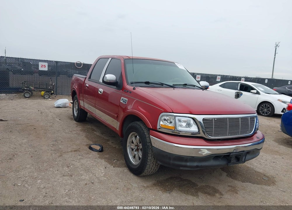 2002 FORD F-150 LARIAT/XLT VIN: 1FTRW07L02KD45171