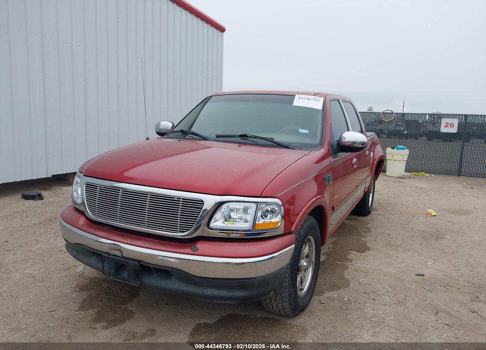 2002 FORD F-150 LARIAT/XLT VIN: 1FTRW07L02KD45171