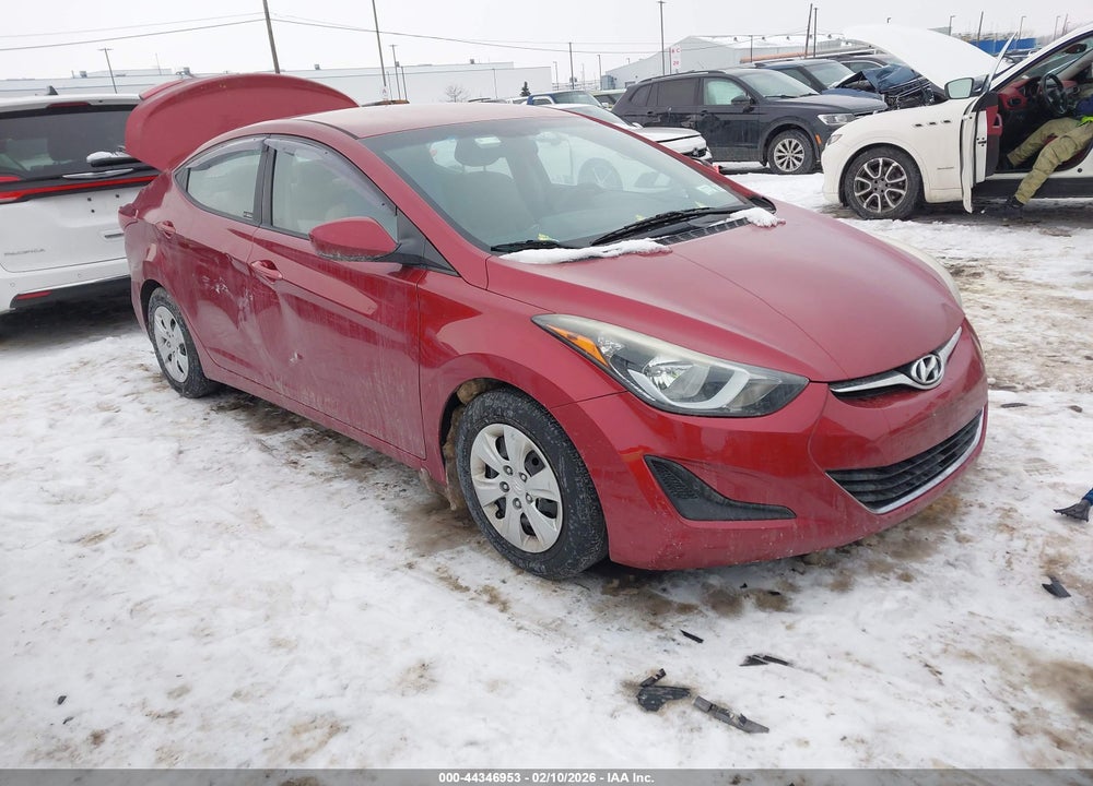 2016 HYUNDAI ELANTRA SE VIN: 5NPDH4AE6GH750379