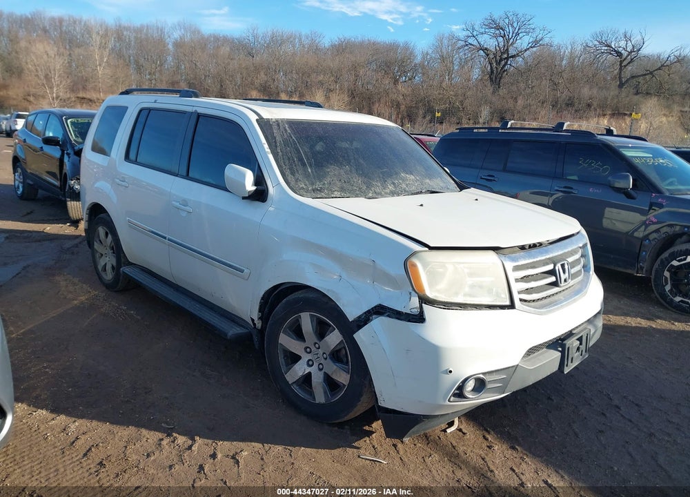 2013 HONDA PILOT TOURING VIN: 5FNYF4H97DB052941