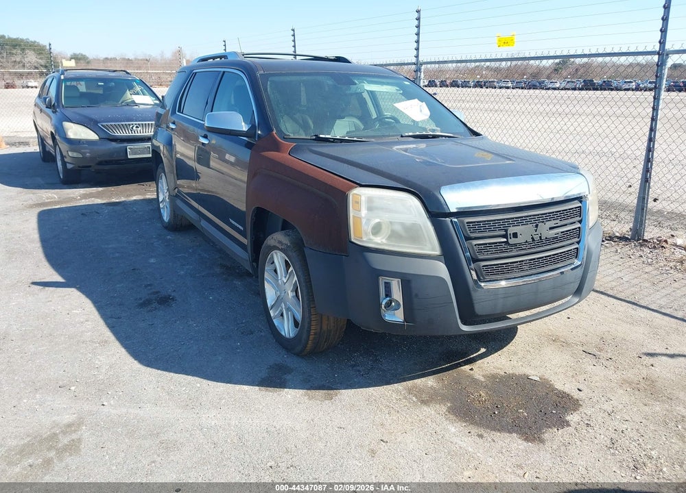 2011 GMC TERRAIN SLT-2 VIN: 2CTALWEC5B6424287