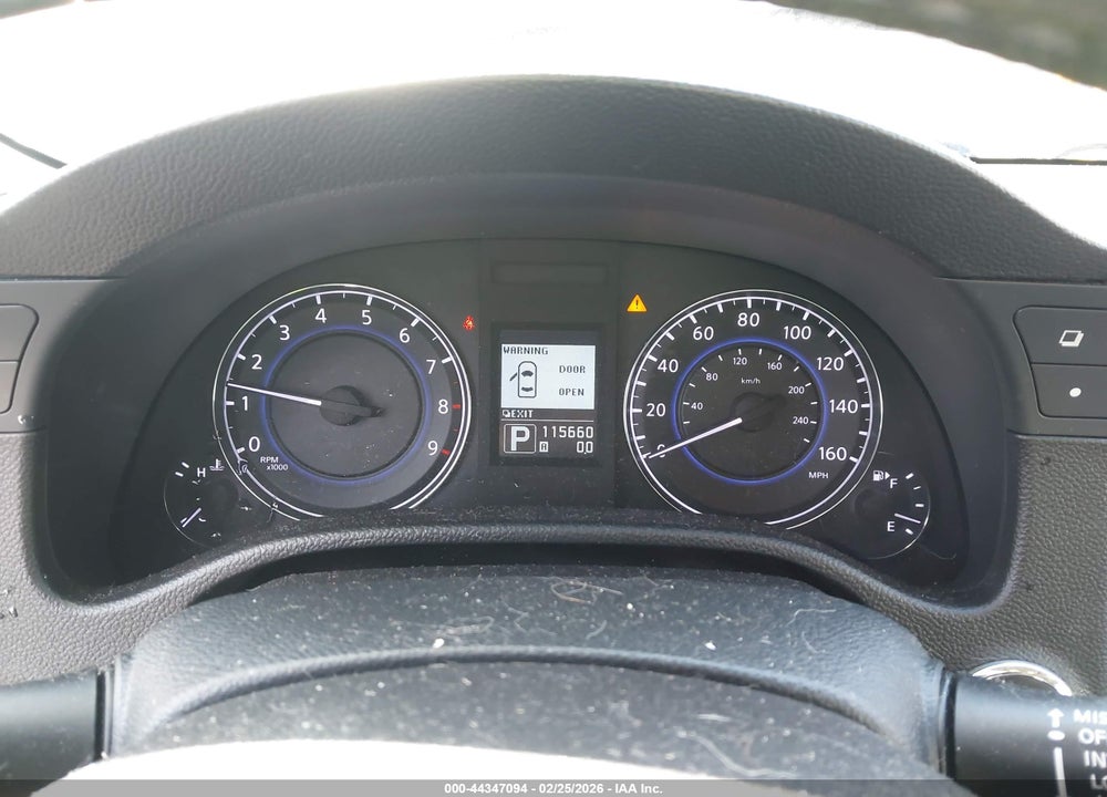 2012 INFINITI G37 JOURNEY VIN: JN1CV6EK1CM423956