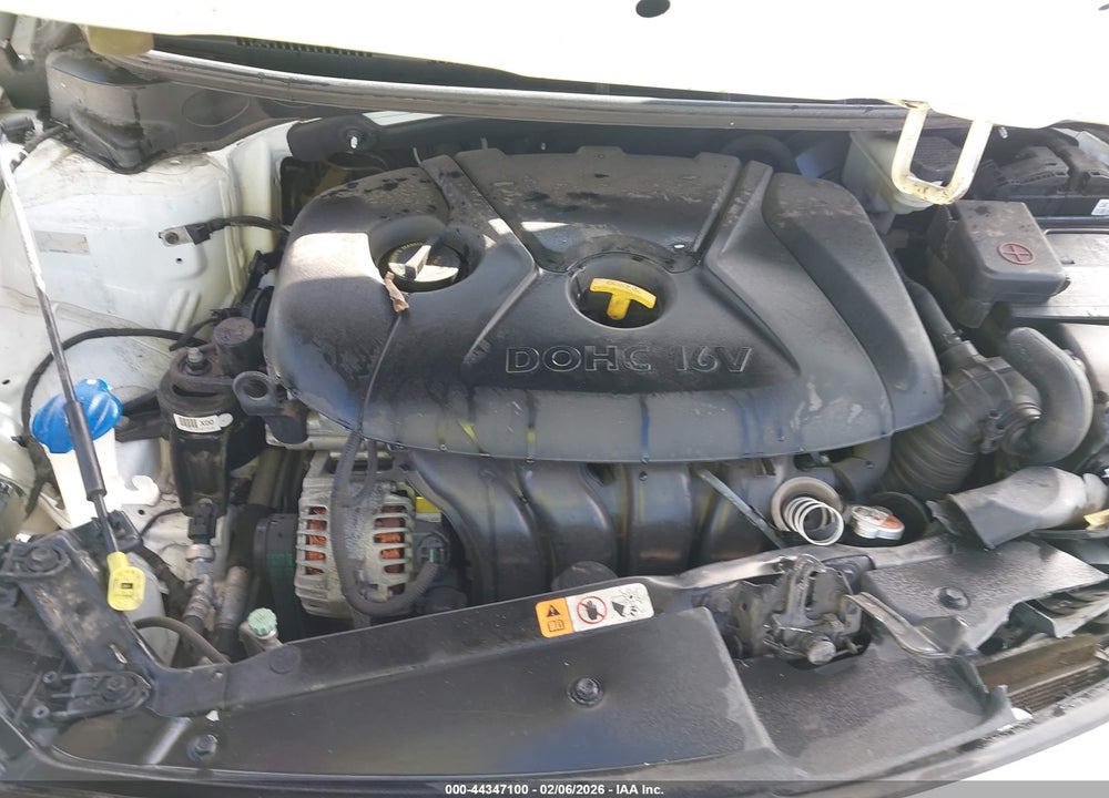 2016 KIA FORTE LX VIN: KNAFX4A69G5549416