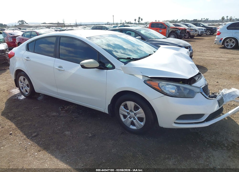 2016 KIA FORTE LX VIN: KNAFX4A69G5549416