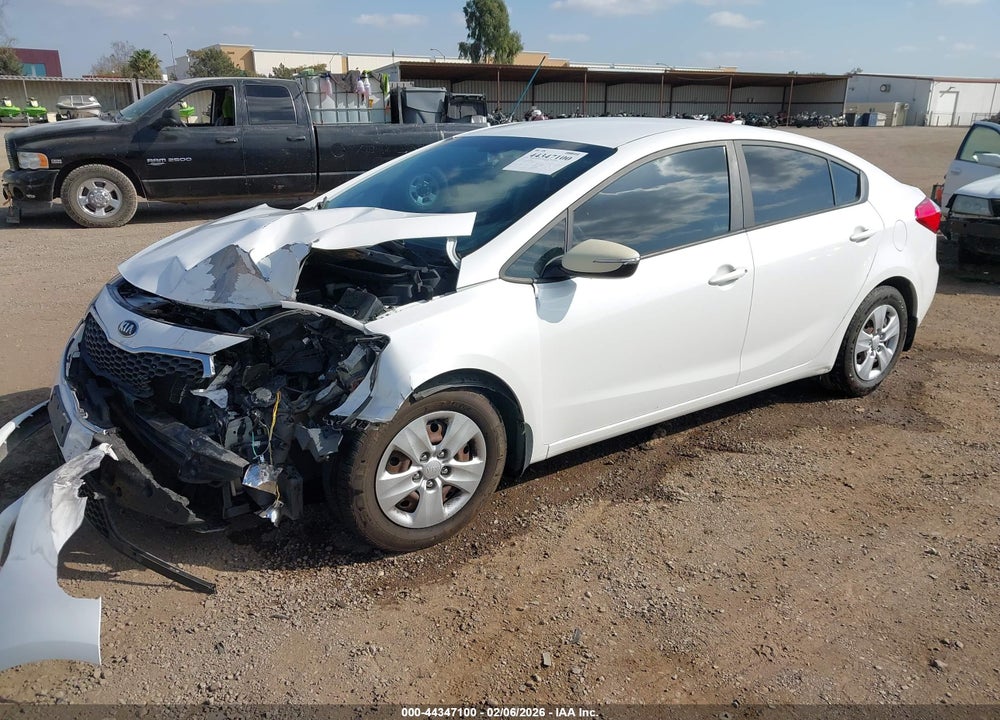 2016 KIA FORTE LX VIN: KNAFX4A69G5549416