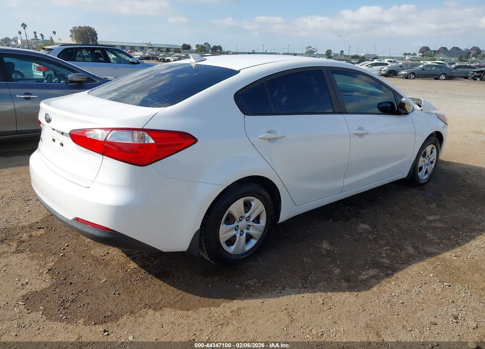 2016 KIA FORTE LX VIN: KNAFX4A69G5549416