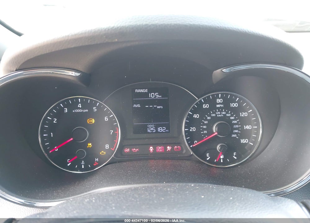 2016 KIA FORTE LX VIN: KNAFX4A69G5549416