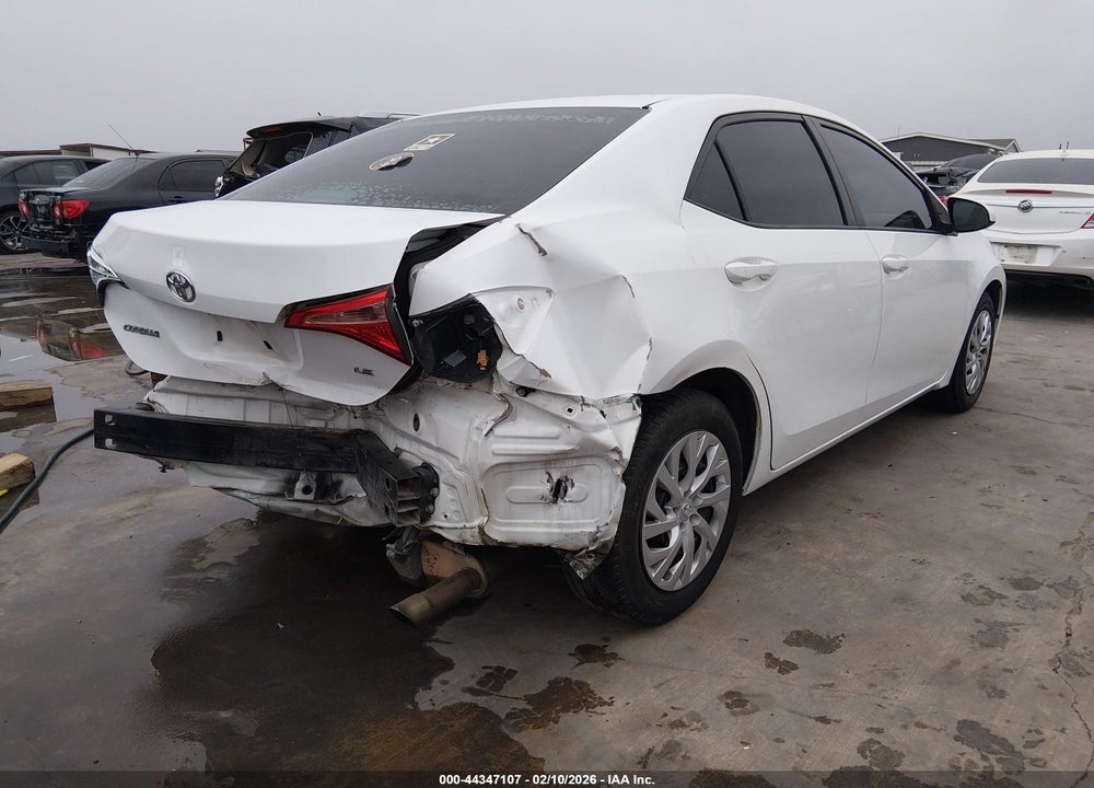 2019 TOYOTA COROLLA LE VIN: 5YFBURHEXKP873426