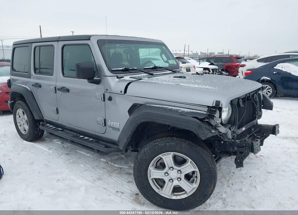 2021 JEEP WRANGLER UNLIMITED SPORT S 4X4 VIN: 1C4HJXDM1MW546749