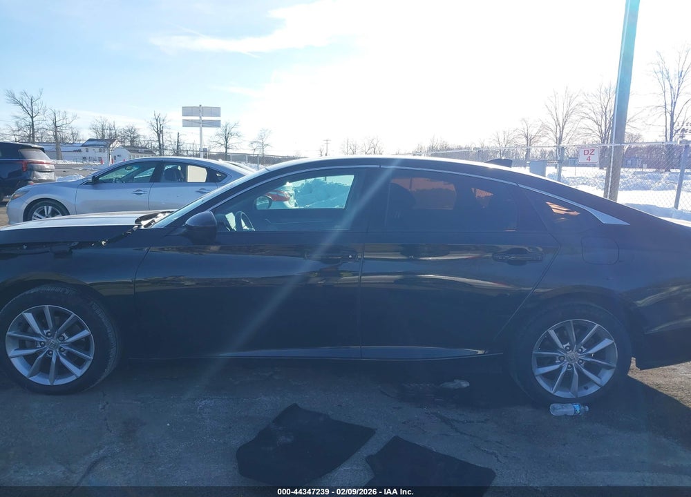 2021 HONDA ACCORD LX VIN: 1HGCV1F18MA042695