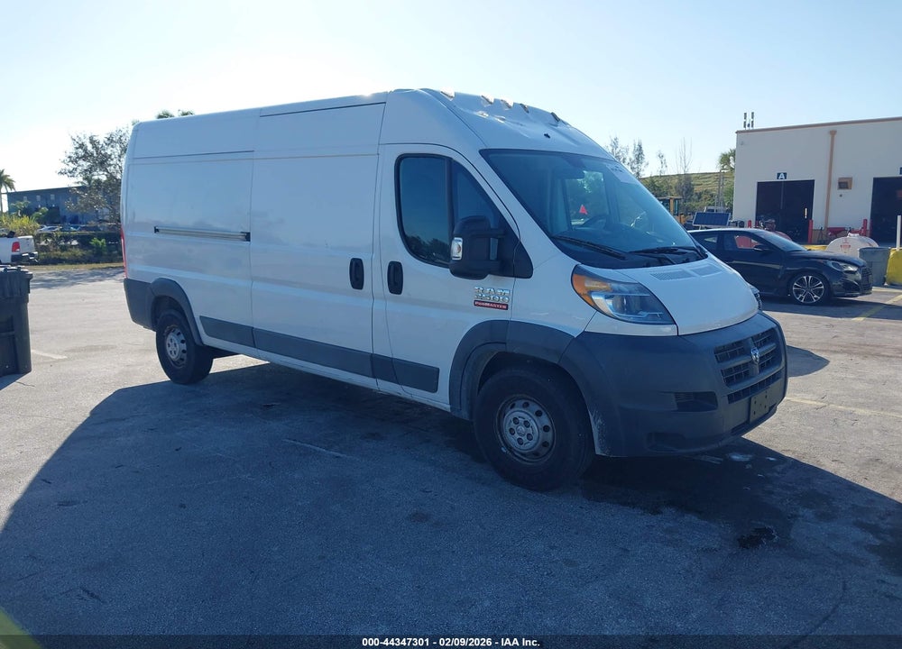 2017 RAM PROMASTER 2500 HIGH ROOF 159 WB VIN: 3C6TRVDG7HE524344