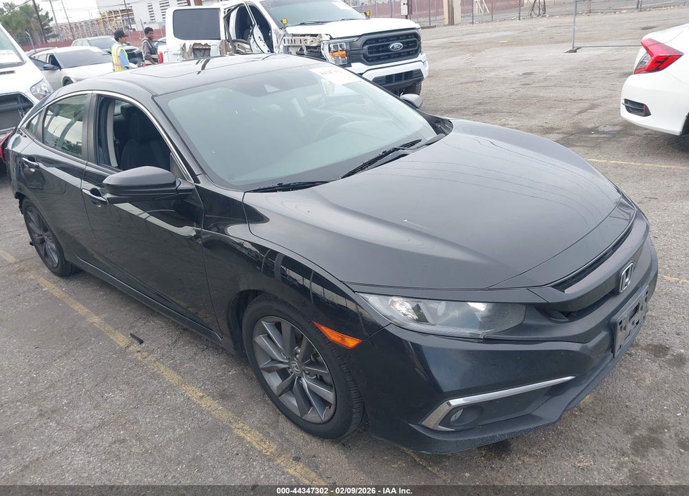2019 HONDA CIVIC EX VIN: JHMFC1F37KX009506