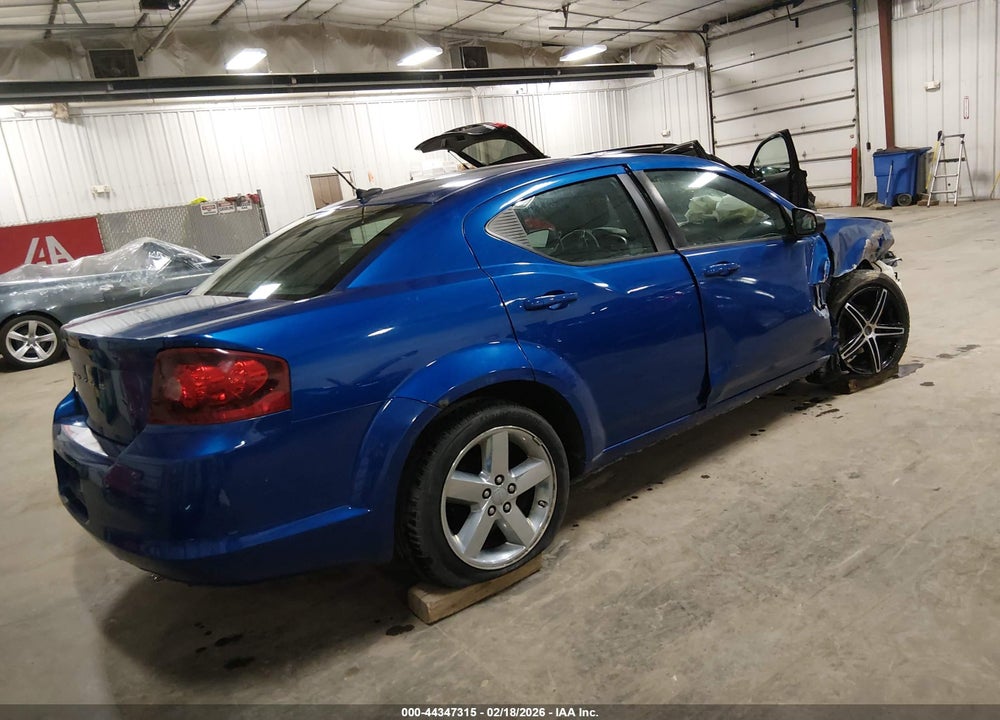 2014 AVENGER DODGE  SE VIN: 1C3CDZAB7EN199827