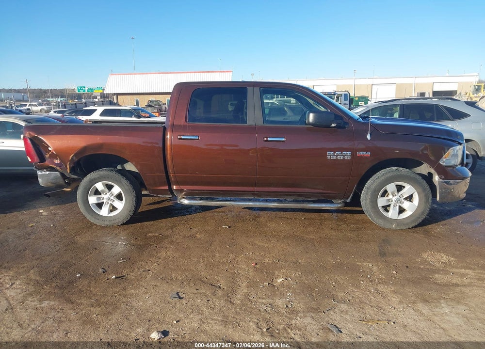 2013 RAM 1500 SLT VIN: 1C6RR7LT5DS666459