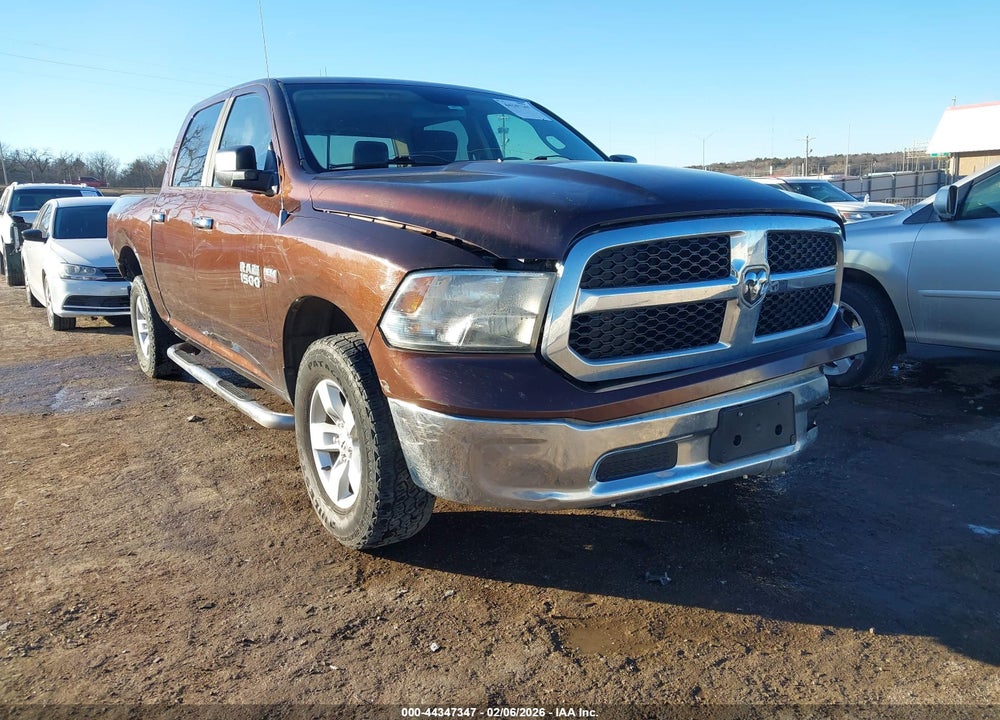 2013 RAM 1500 SLT VIN: 1C6RR7LT5DS666459