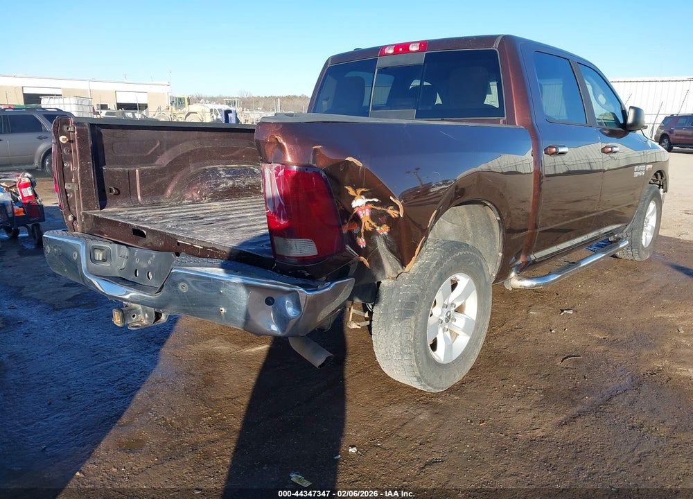 2013 RAM 1500 SLT VIN: 1C6RR7LT5DS666459