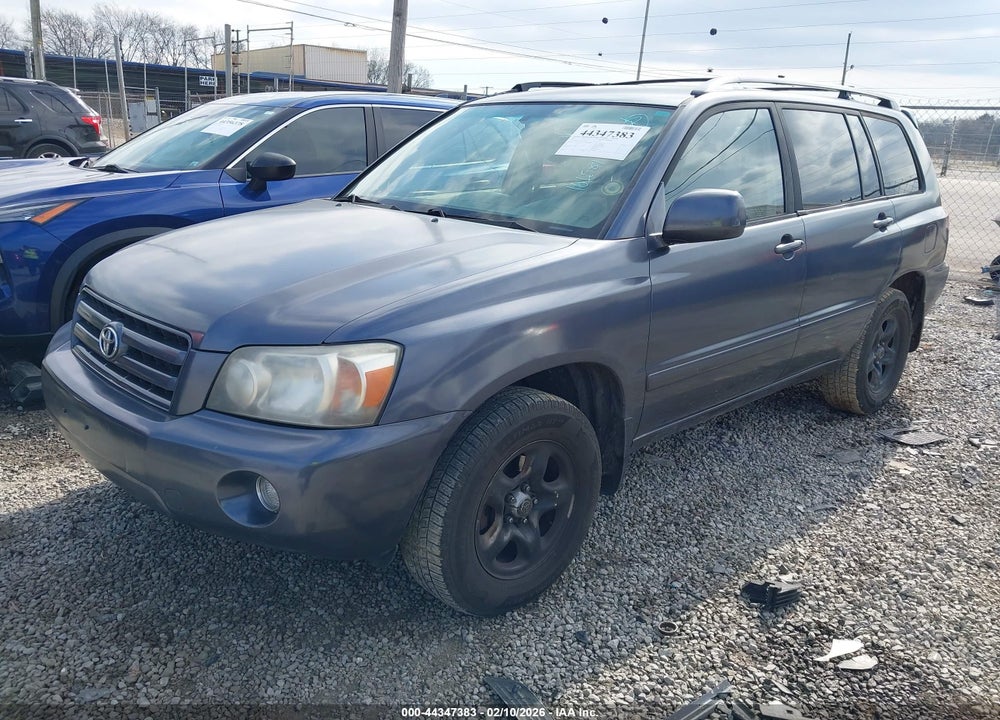 2007 TOYOTA HIGHLANDER VIN: JTEGD21AX70161581