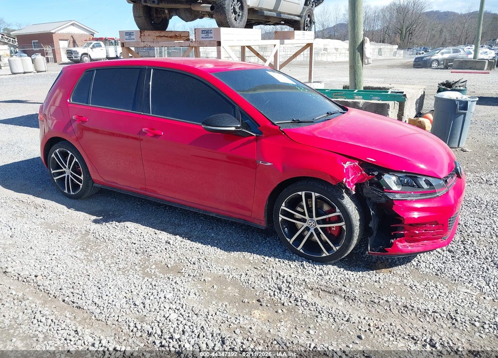 2017 VOLKSWAGEN GOLF GTI AUTOBAHN 4-DOOR/S 4-DOOR/SE 4-DOOR/SPORT 4-DOOR VIN: 3VW547AU3HM060980