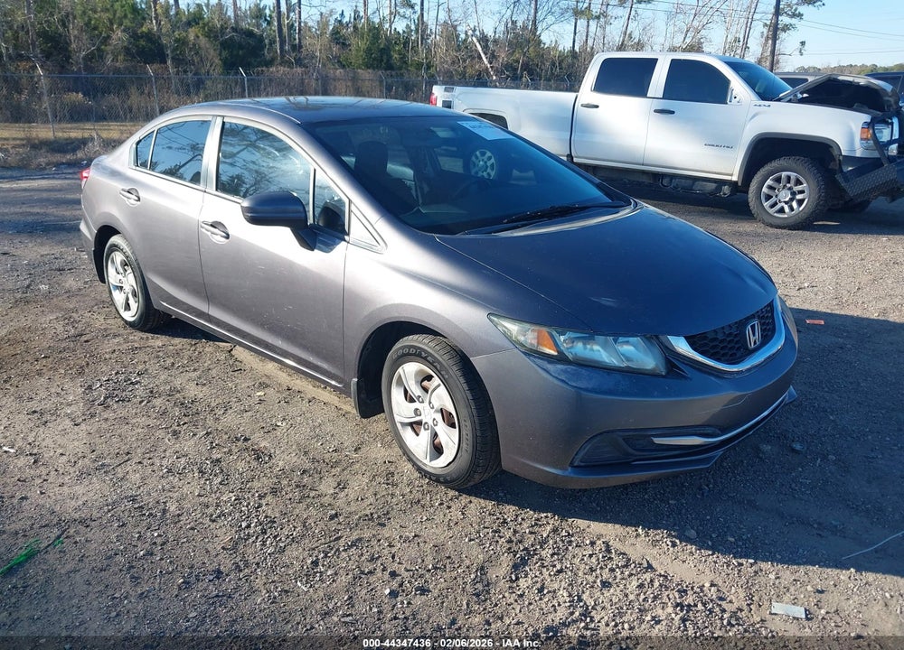 2014 HONDA CIVIC LX VIN: 19XFB2F56EE070099