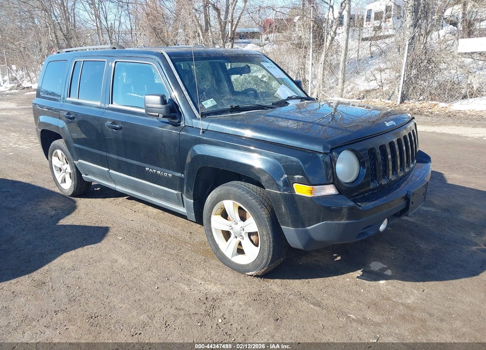 2012 JEEP PATRIOT LATITUDE VIN: 1C4NJRFB1CD564477
