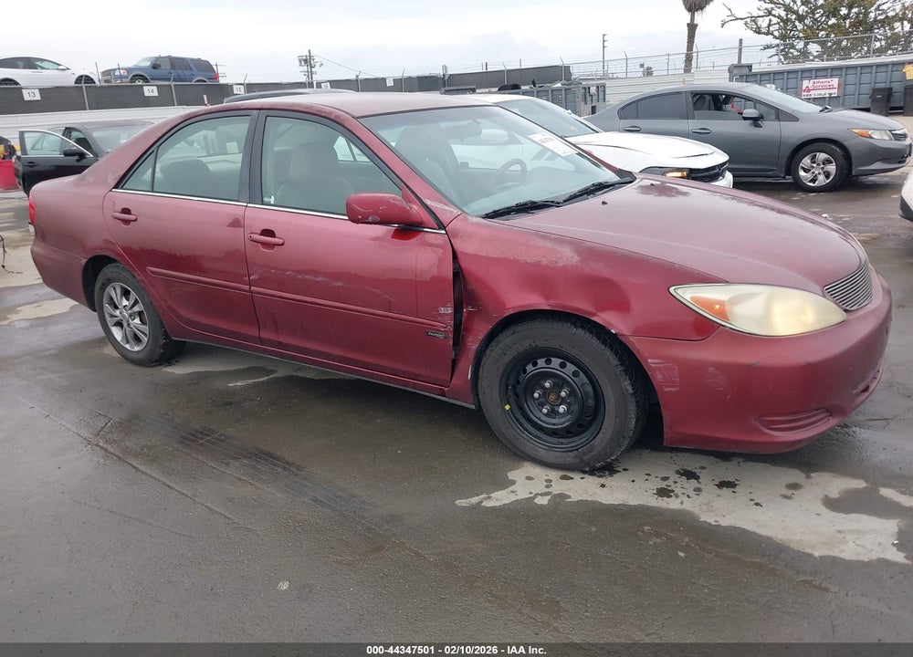 2004 TOYOTA CAMRY LE VIN: 4T1BE32K44U334679