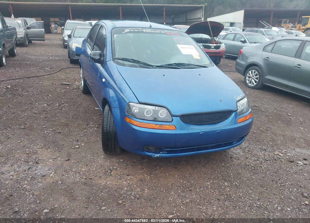 2005 CHEVROLET AVEO LS VIN: KL1TD526X5B492930