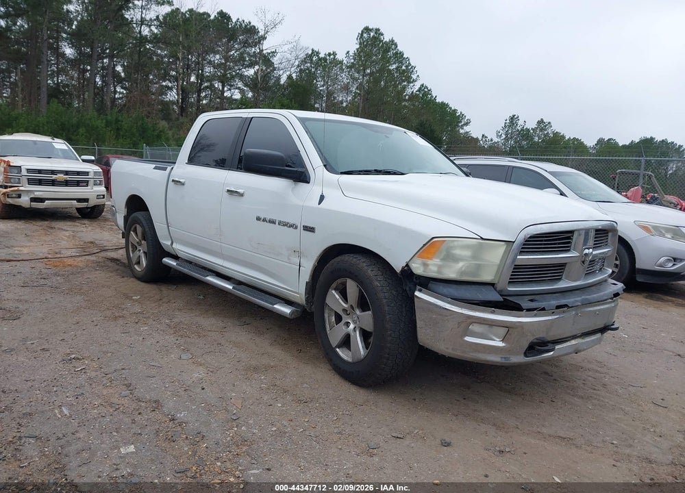 2012 RAM 1500 SLT VIN: 1C6RD6LT0CS145446