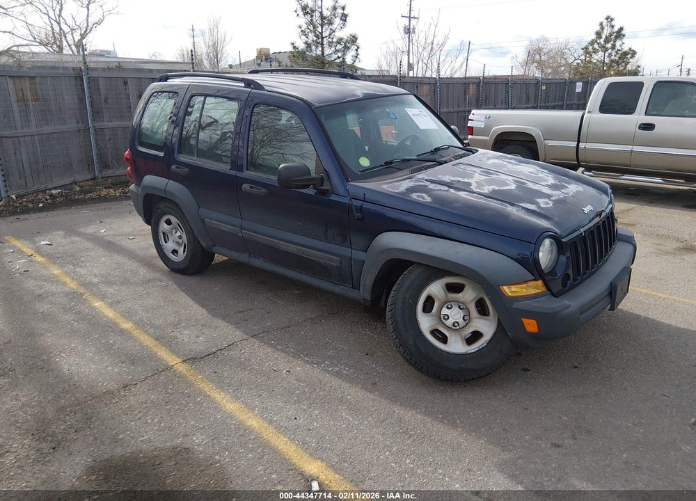 2006 JEEP LIBERTY SPORT VIN: 1J4GK48K56W268452