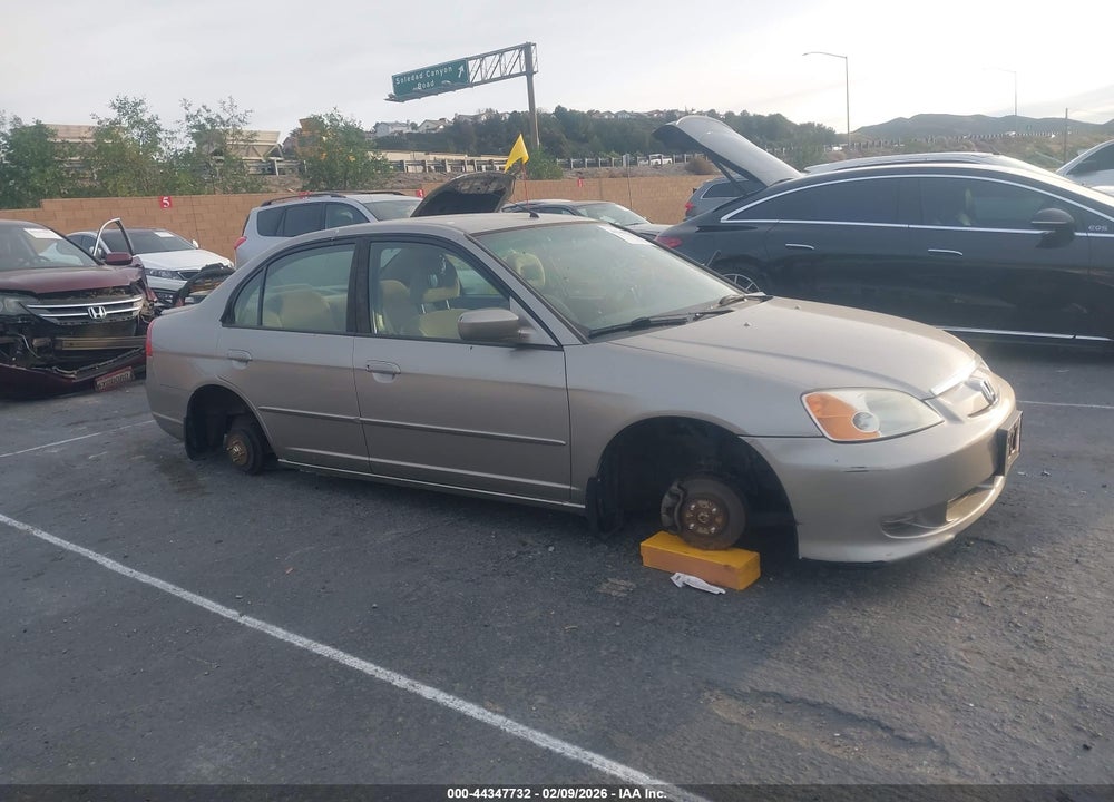 2003 HONDA CIVIC HYBRID VIN: JHMES96693S029133