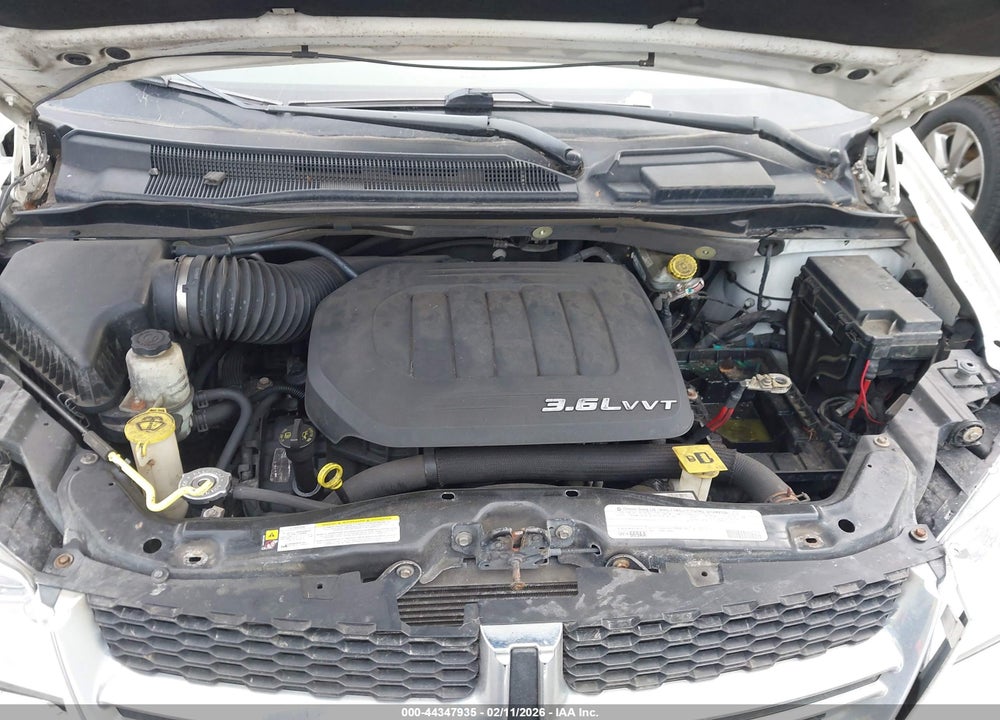 2012 DODGE GRAND CARAVAN SXT VIN: 2C4RDGCG4CR196905