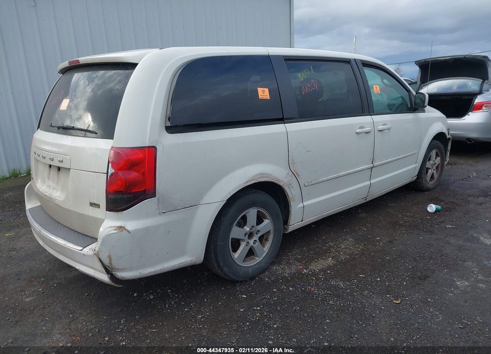 2012 DODGE GRAND CARAVAN SXT VIN: 2C4RDGCG4CR196905