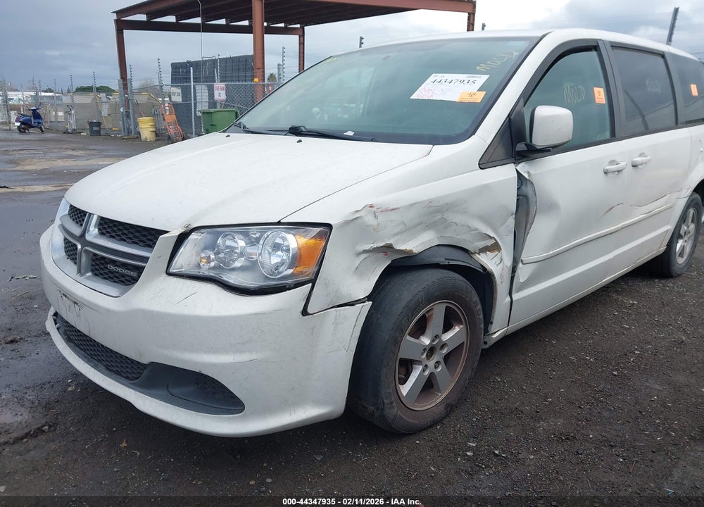 2012 DODGE GRAND CARAVAN SXT VIN: 2C4RDGCG4CR196905