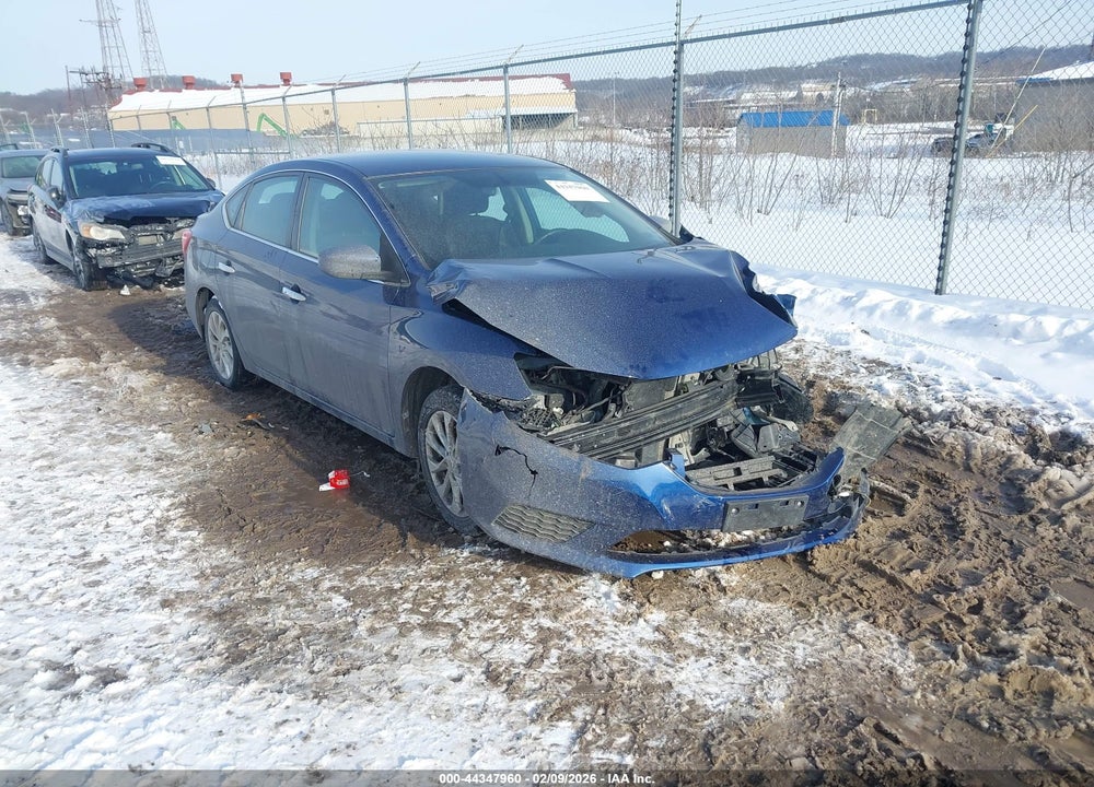 2019 NISSAN SENTRA SV VIN: 3N1AB7AP2KY247227