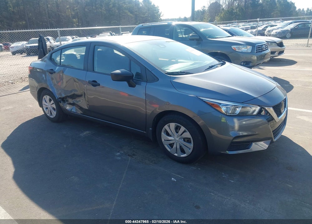 2020 NISSAN VERSA S XTRONIC CVT VIN: 3N1CN8DV1LL902153