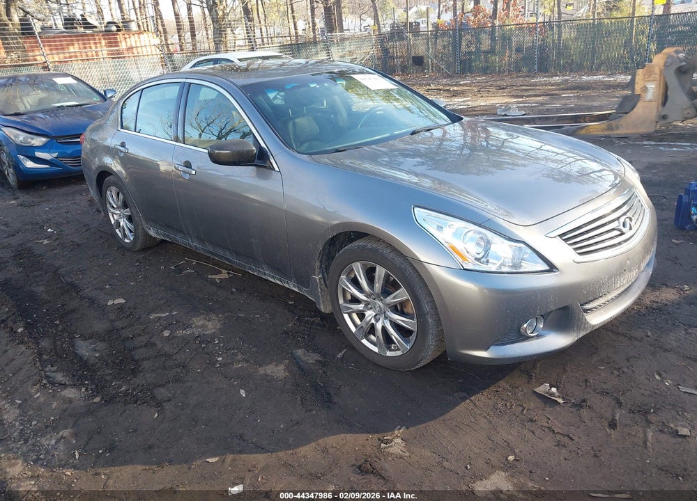 2011 INFINITI G37X VIN: JN1CV6ARXBM407661