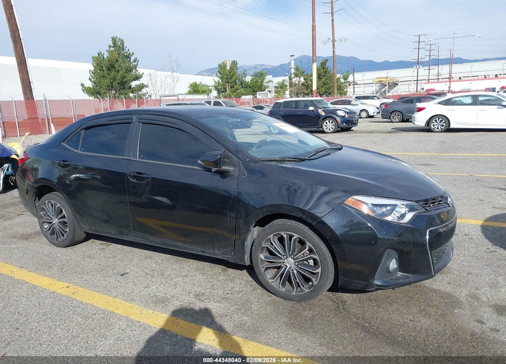 2016 TOYOTA COROLLA S PLUS VIN: 5YFBURHE0GP401758